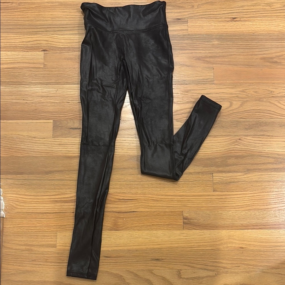 Spanx Faux Leather Leggings - XS